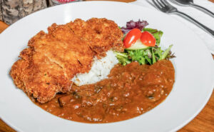 Hayashi with Chicken Cutlet